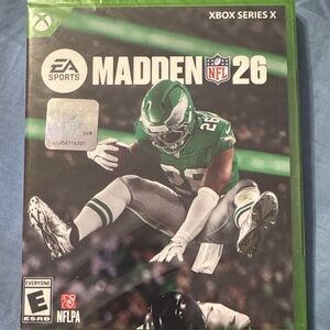 NFL Madden 26 Xbox Series X - Green and Black Cover